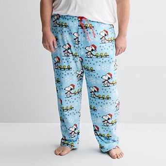 Big & Tall Peanuts' Snoopy Woodstock Pajama Pants