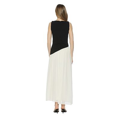 Women's ALEXIA ADMOR U Neck Midi Dress