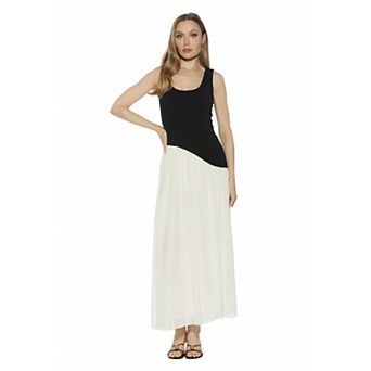 Women's ALEXIA ADMOR U Neck Midi Dress