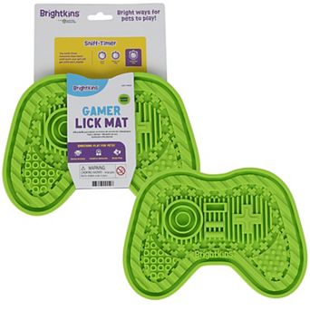 Brightkins Gamer Lick Mat Interactive Pet Toy