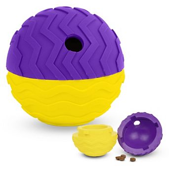 Brightkins Tough & Tumble Interactive Treat Dispenser 2 pc