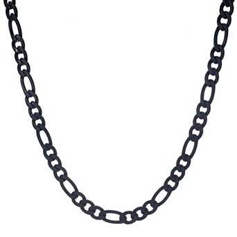 Men's STUDIO 1913 Ion-Plated Stainless Steel Figaro Chain Necklace