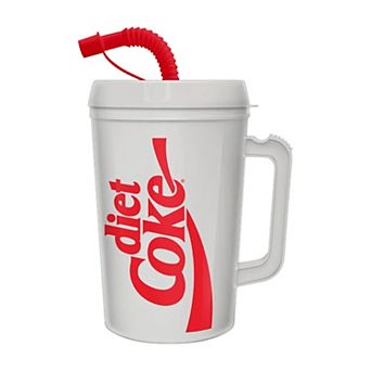 Silver Buffalo Diet Coke 34-oz. Plastic XL Tumbler