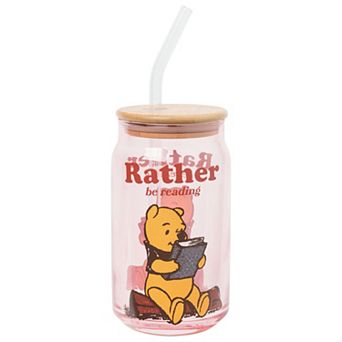 Silver Buffalo Disney's Winnie The Pooh Rather Be Reading 16-oz. Tumbler