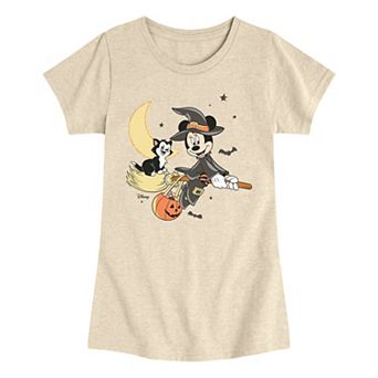 Girls 7-16 Disney's Minnie & Figaro Halloween Graphic Tee