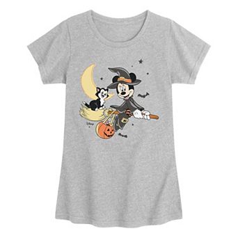 Girls 7-16 Disney's Minnie & Figaro Halloween Graphic Tee