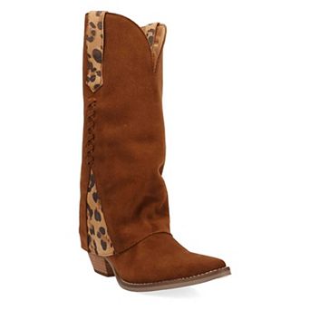 Dingo Wild Thang Women's Leather Western Boots With Pointed Toe