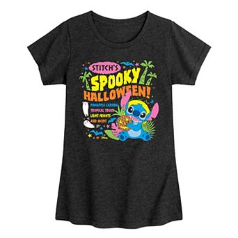 Girls 7-16 Disney's Lilo & Stitch Stitch's Spooky Halloween Graphic Tee