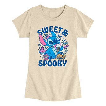 Girls 7-16 Disney's Lilo & Stitch Sweet & Spooky Graphic Tee