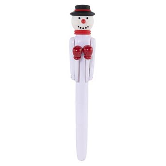 Little Yellow Bicycle Snowman Boxing Pen