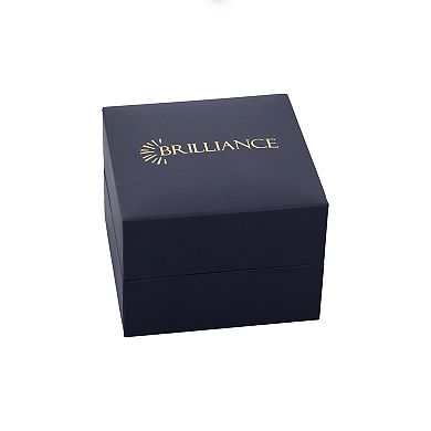 Brilliance Adjustable Silver-Plated Gemstone Beads Bracelet