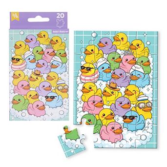 Little Yellow Bicycle 20 pc Rubber Duck Mini Puzzle