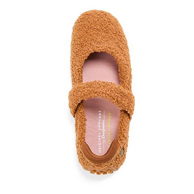 Dearfoams Haddy Women's Teddy Slip-On Flats