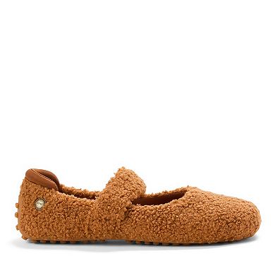 Dearfoams Haddy Women's Teddy Slip-On Flats