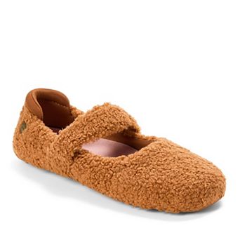 Dearfoams Haddy Women's Teddy Slip-On Flats