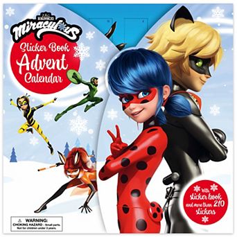 book n app Zag Heroez Miraculous Sticker Book Advent Calendar