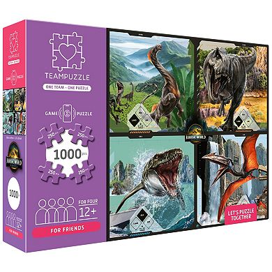 TEAMPUZZLE Jurassic World Rebirth 1000-Piece Jigsaw Puzzle