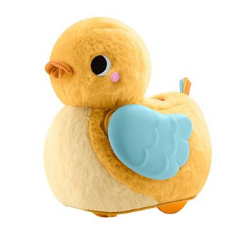 Fisher-Price 4-in-1 Cuddle & Crawl Duck Soft Plush Tummy Time Toy