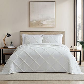 ELLE Chenille Bedspread or Sham