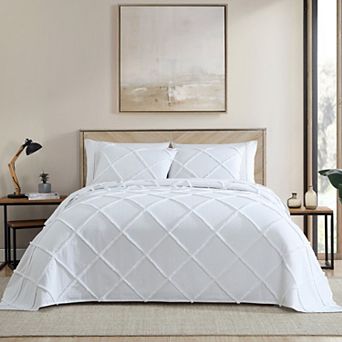 ELLE Chenille Bedspread or Sham