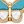 Gold Tone Blue