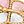 Gold Tone Pink