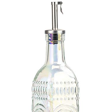 10 Strawberry Street Devonshire Textured Glass Oil Cruet