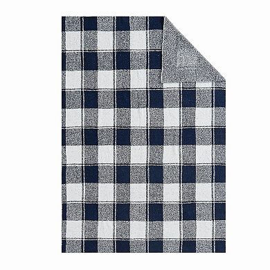 Brooklyn Loom Dusted Plaid Throw Blanket