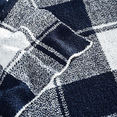 Brooklyn Loom Dusted Plaid Throw Blanket