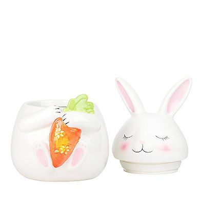 10 Strawberry Street Carrot Cuddle Bunny Canister