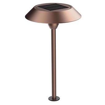 Feit OneSync Bronze Solar Powered 40 W LED Pathway Light 1 pk