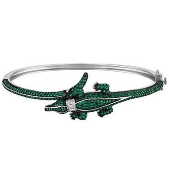 Designs by Gioelli Cubic Zirconia Bangle Bracelet