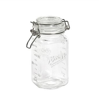 Mason Craft & More 3.5L Glass Canister with Clamp Lid