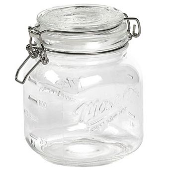 Mason Craft & More 2.5L Glass Canister with Clamp Lid