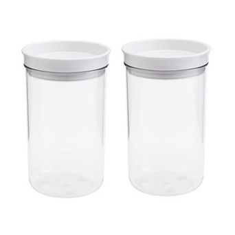 Mason Craft & More 2 pc 0.85L Plastic Food Storage Canister Set
