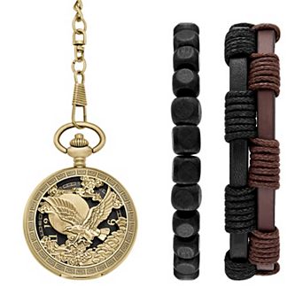 Folio Men's Pocket Watch Set