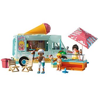 PLAYMOBIL® My Life Ice Cream Truck & Surf Shop Playset