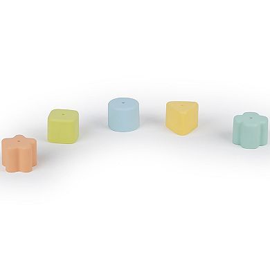 Dolu 2-In-1 Educational Cube & Puzzle Turn-Twist-Spin Activity Play Toy