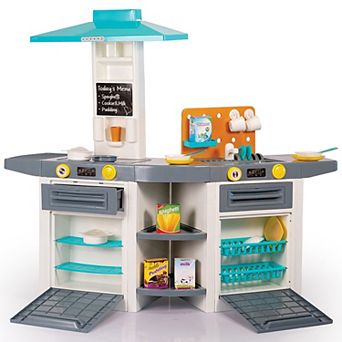 Dolu XL Kitchen Set 37 pc Toy Cooking Center Sounds Stove-Oven-Dishwasher