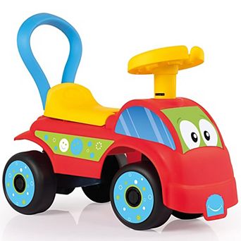 Dolu Walk & Drive Foot-To-Floor Car Ride-On Toy With Horn & Storage Seat