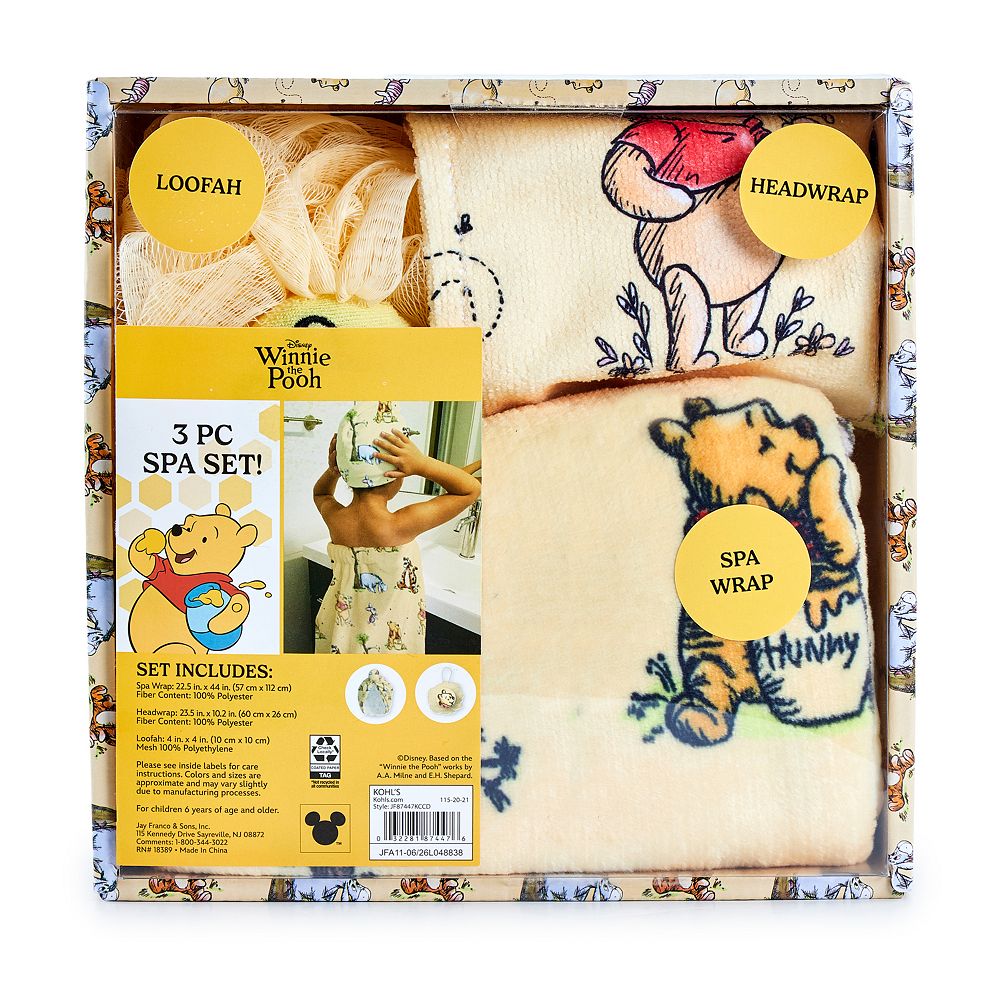 I POOH / Paper Sleeve 8CDs Box Set！ Disney's Winnie The Pooh Spa Gift Box Set
