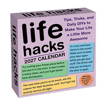 Andrews & McMeel Life Hacks 2027 Daily Calendar