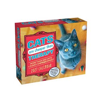 Andrews & McMeel Cats Are Cheaper Than Therapy 2027 Day-to-Day Calendar