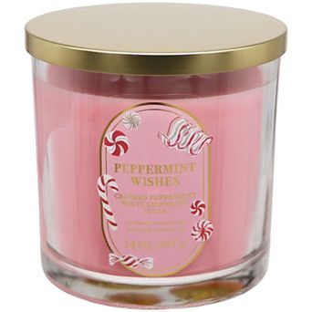 Sonoma Goods For Life® Peppermint Wishes 14-oz. Soy Blend Candle