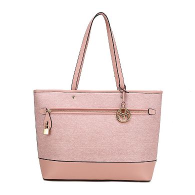 MKF Collection Juno Faux Leather Tote Bag