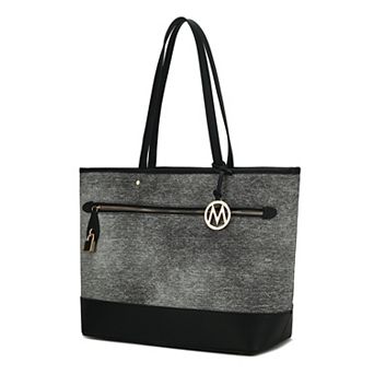 MKF Collection Juno Faux Leather Tote Bag