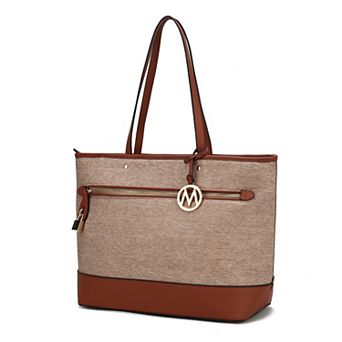 MKF Collection Juno Faux Leather Tote Bag