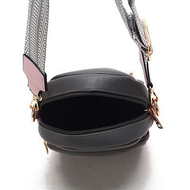 MKF Collection Rachel Crossbody Bag With Zip Closure