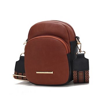 MKF Collection Rachel Crossbody Bag With Zip Closure