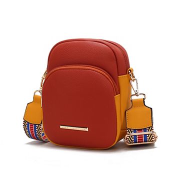 MKF Collection Rachel Crossbody Bag With Zip Closure